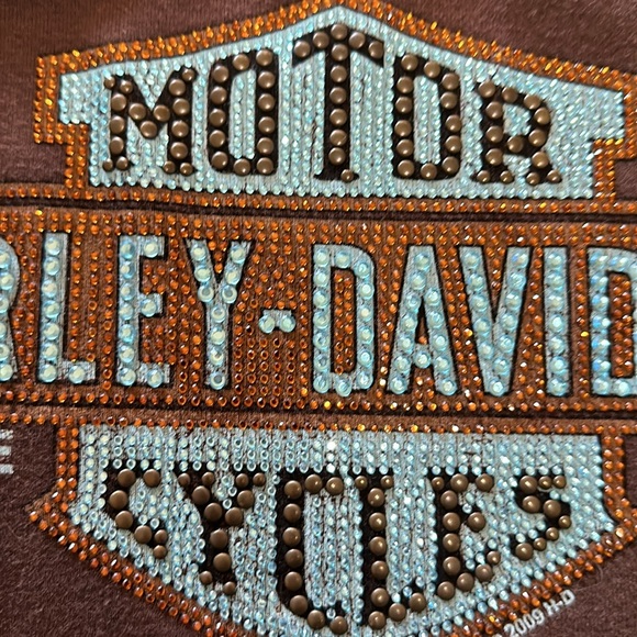 Harley Davidson tank top gorgeous detail size small - Picture 3 of 6